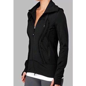 RARE Lululemon Black Ruffle Stride Jacket